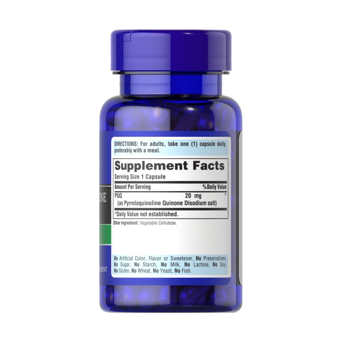 Puritans Pride, PQQ 20 mg | Pyrroloquinoline Quinone | pirroloquinolina Quinona