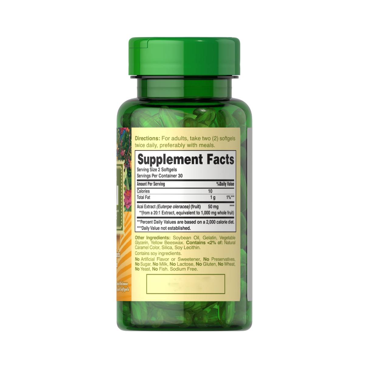 Puritans Pride, Acai 1000 mg
