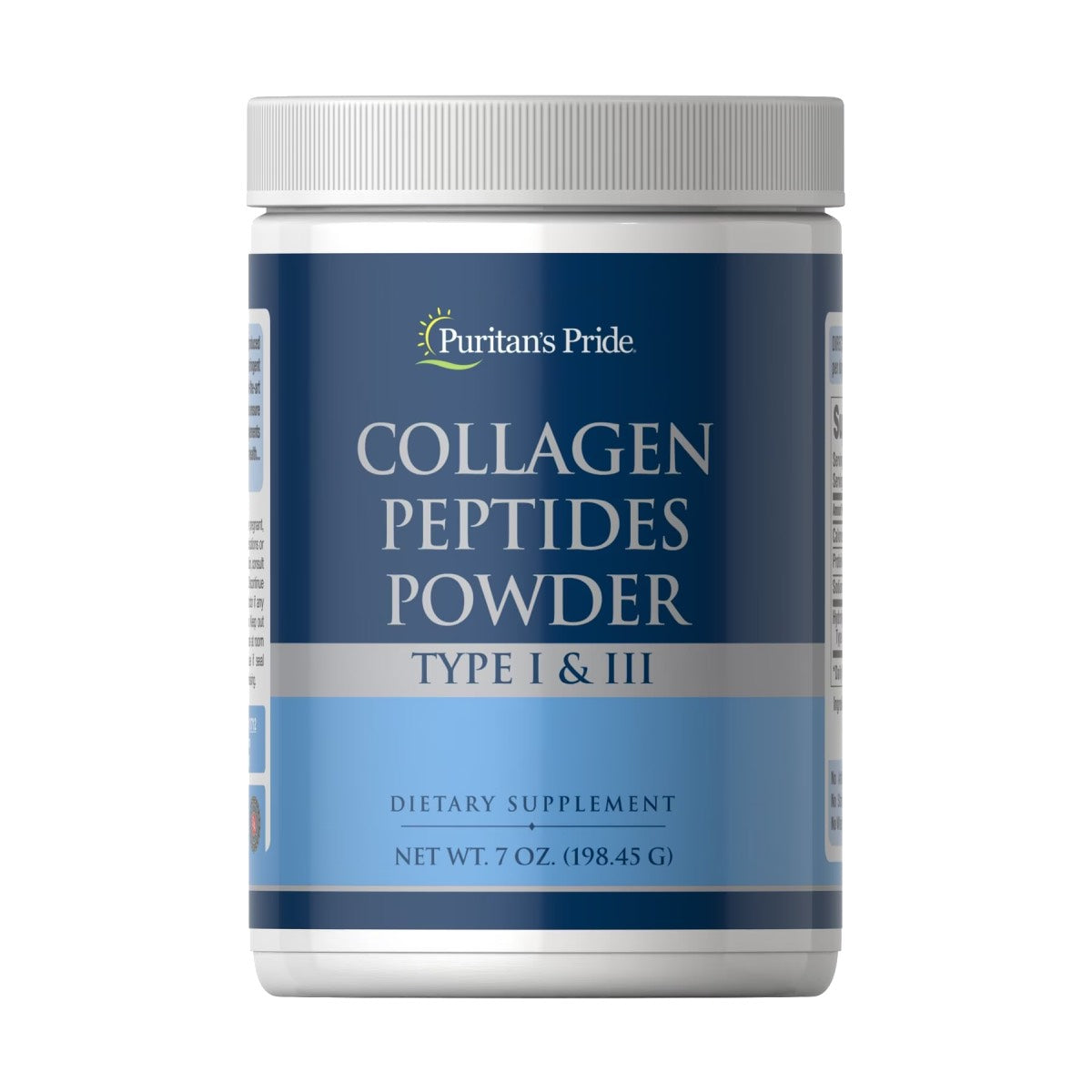 Puritan's Pride, Collagen Peptides Powder Type I & III