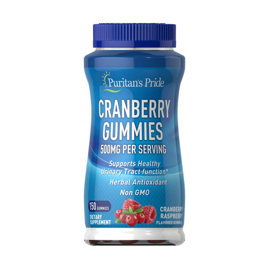 Puritan's Pride, Cranberry Gummies 500 mg