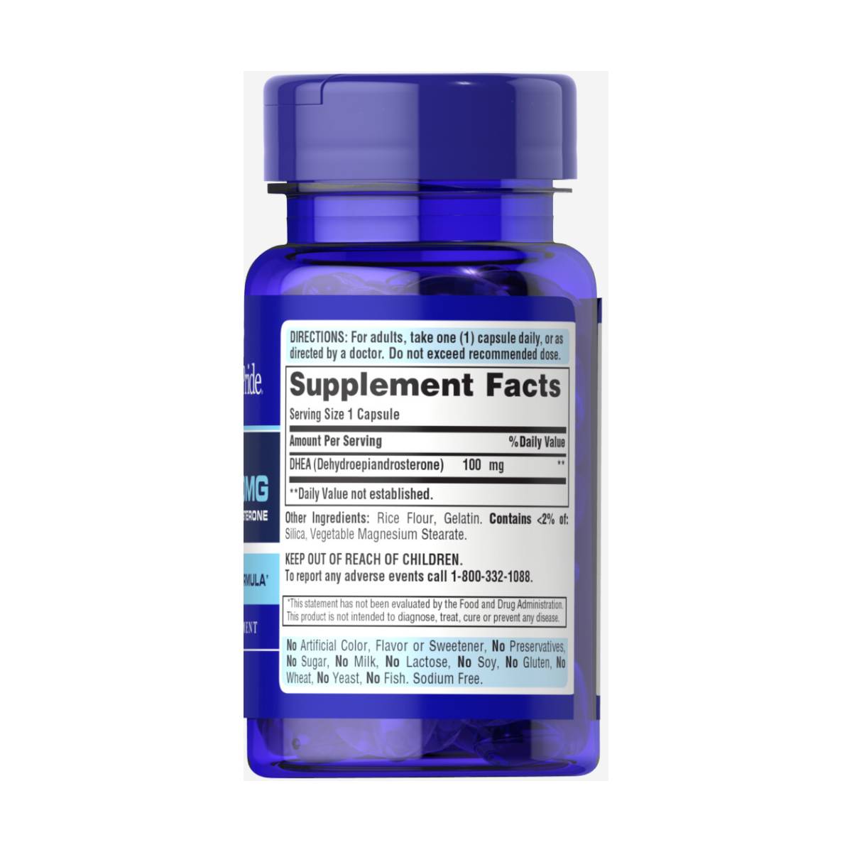 Puritan's Pride, DHEA 100 mg