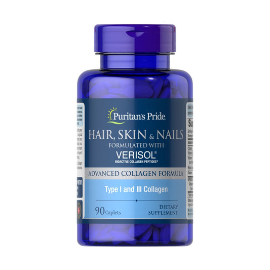 Puritan's Pride, Hair, Skin and Nails formulated with VERISOL