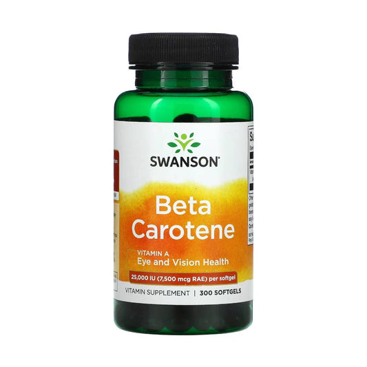 Swanson, Betacaroteno 25,000 IU 7500 mcg (Vitamina A)