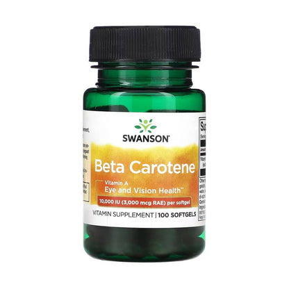 Swanson, Beta Carotene 10,000 IU 3000 mcg (Vitamin A)