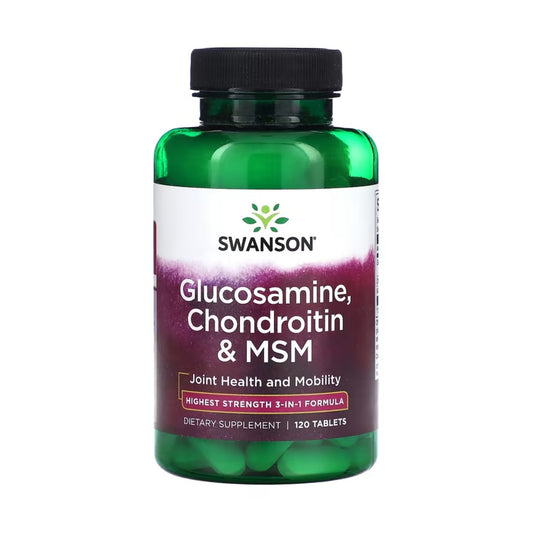 Swanson, Glucosamine, Chondroitin & MSM