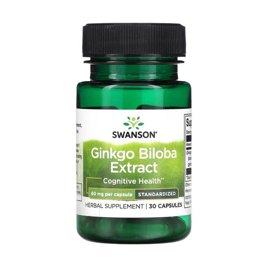 Swanson, Ginkgo Biloba Extract 60 mg