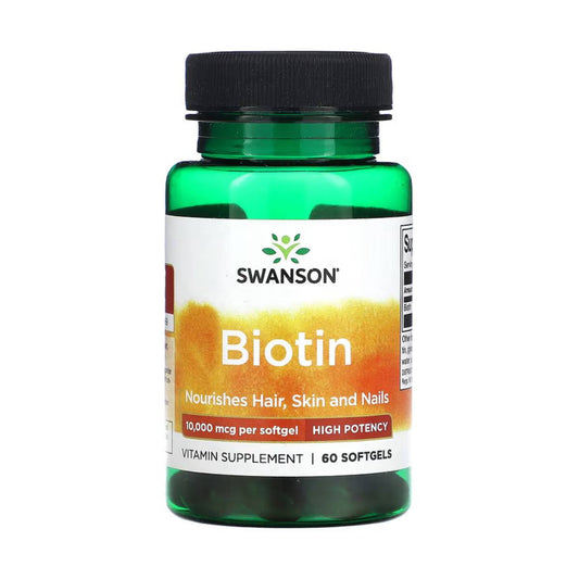 Swanson, Biotin 10,000 mcg