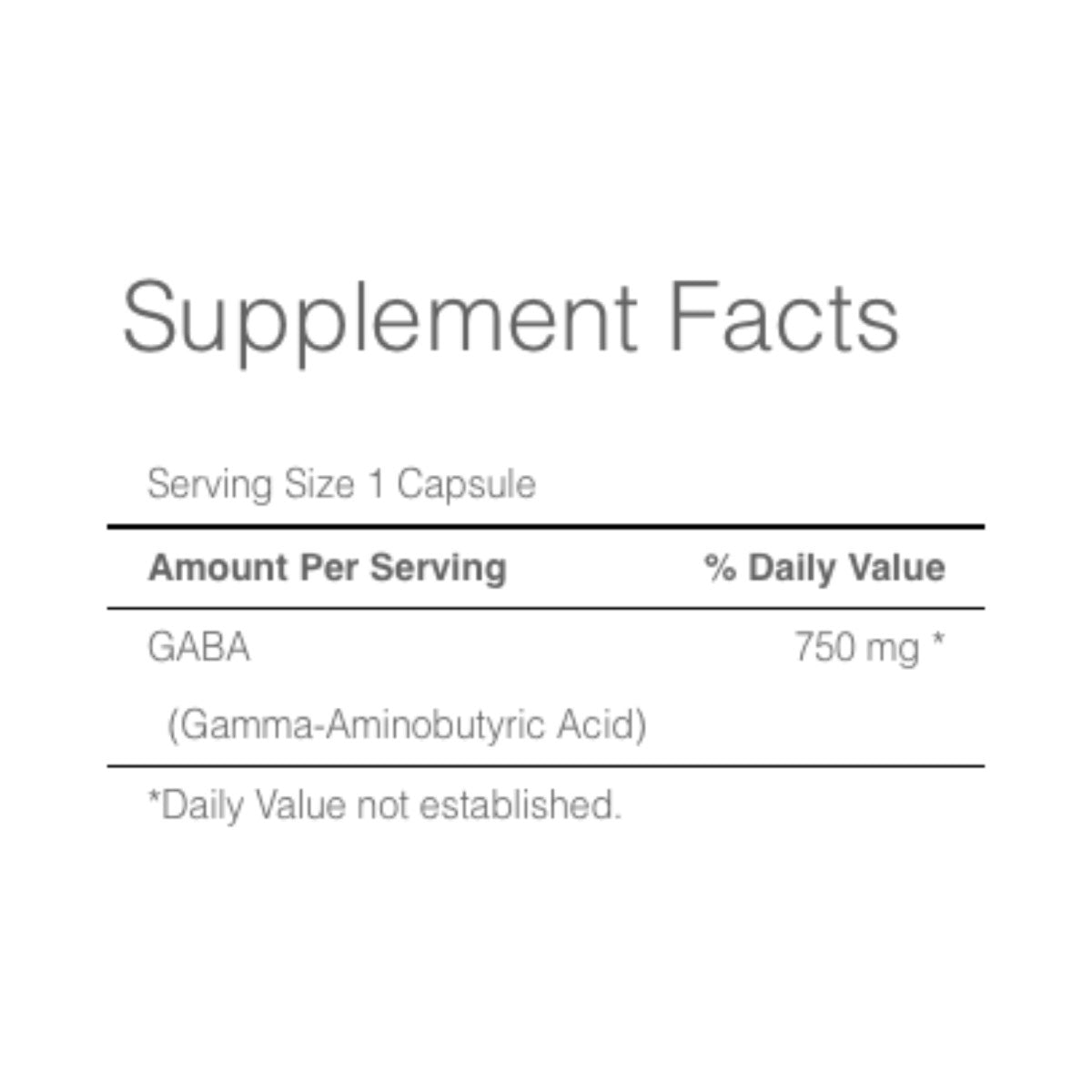 Puritan's Pride, GABA (Gamma Aminobutyric Acid) 750 mg