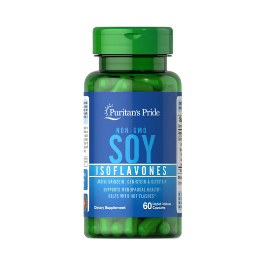 Puritan's Pride, Non-GMO Soy Isoflavones 750 mg