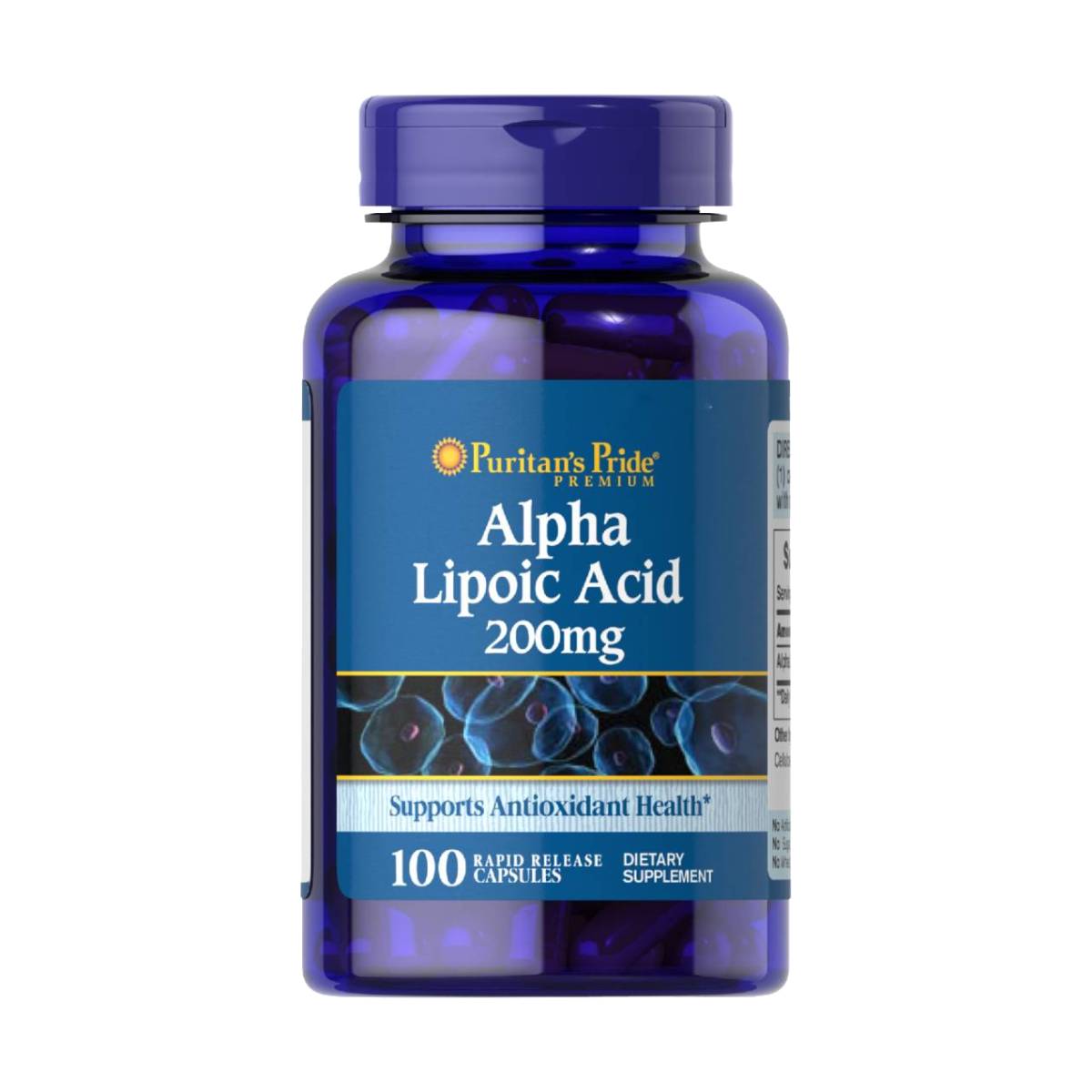 Puritan's Pride, Alpha Lipoic Acid 200 mg
