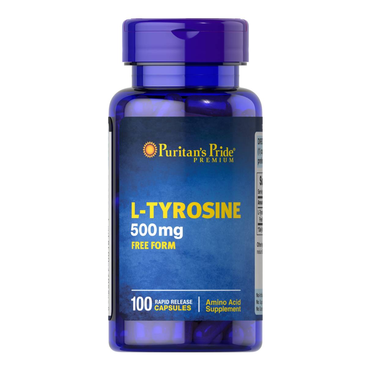 Puritan's Pride, L-Tyrosine 500 mg