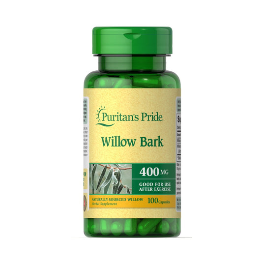 Puritan's Pride, Willow Bark 400 mg