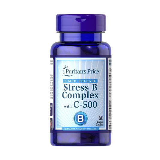 Puritan's Pride, Stress Vitamin B-Complex with Vitamin C-500 Timed Release