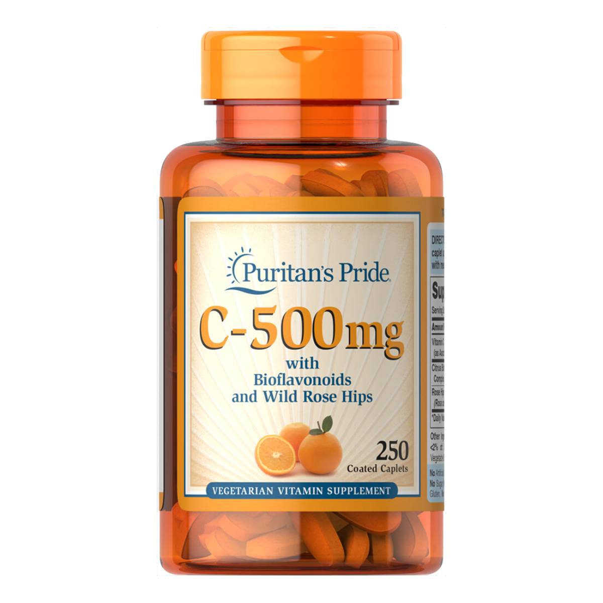 Puritan's Pride, Vitamin C-500 mg with Bioflavonoids & Rose Hips