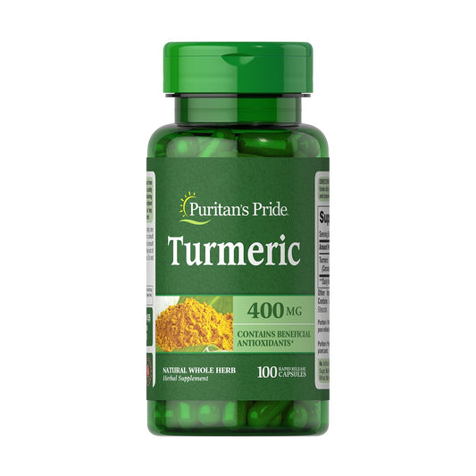 Puritan's Pride, Turmeric 400 mg