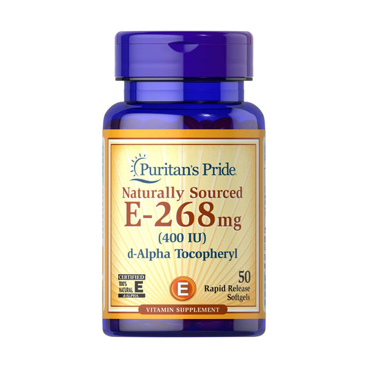 Puritan’s Pride, Vitamina E 400 iu 100% Naturally Sourced