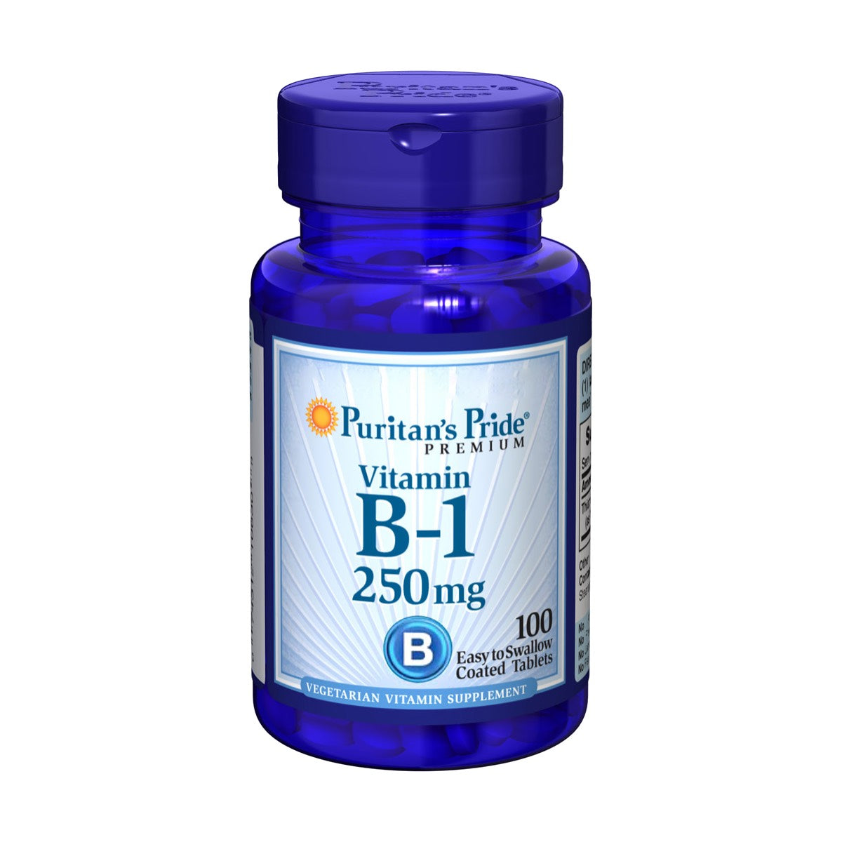 Puritan's Pride, Vitamin B-1 250 mg