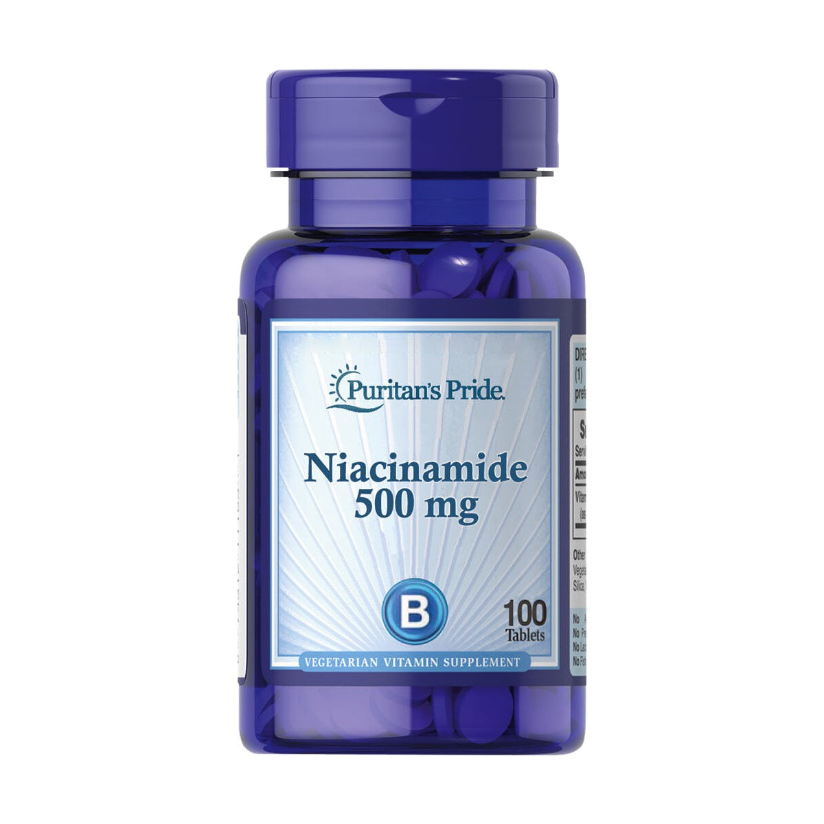 Puritan's Pride, Niacinamide 500 mg