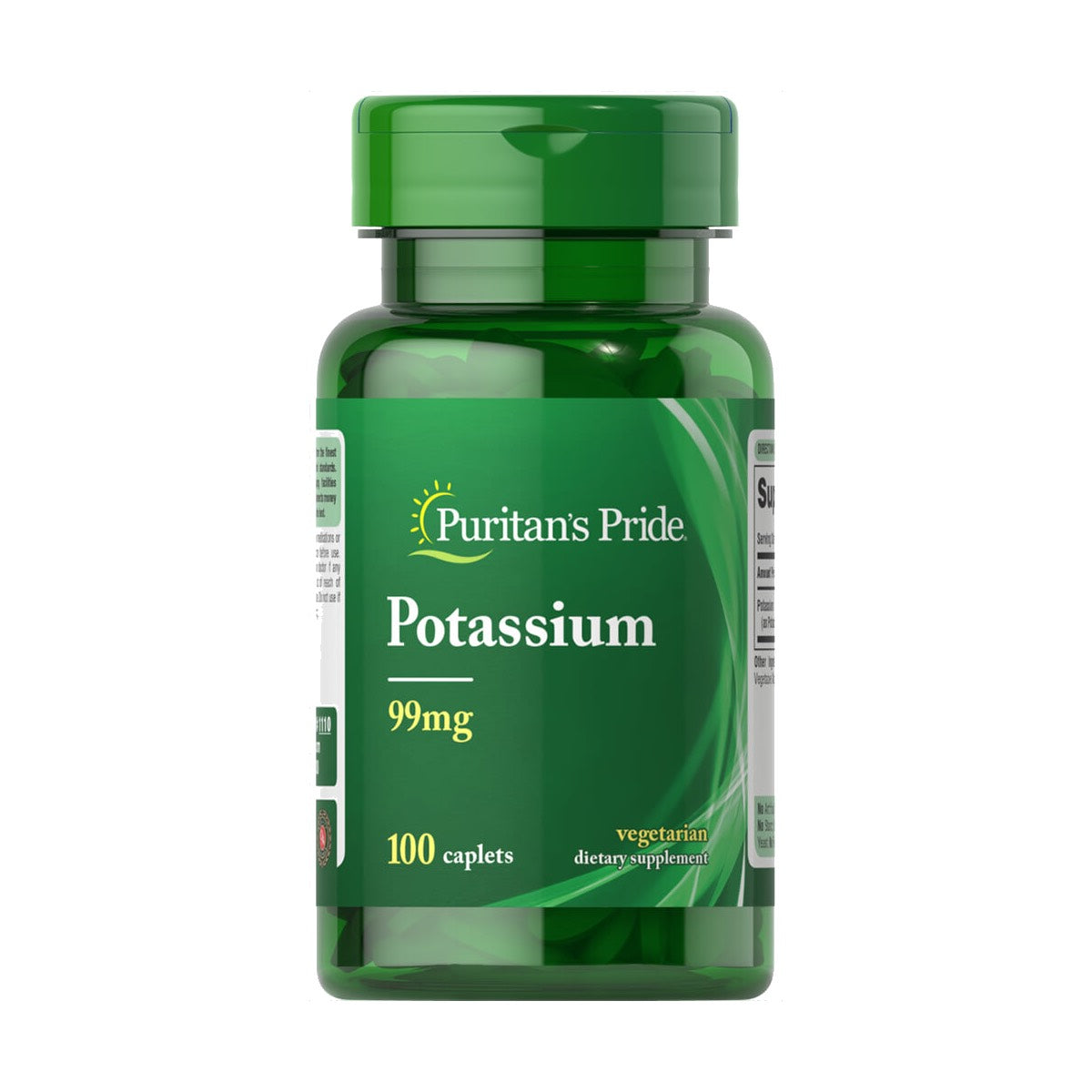 Puritan's Pride, Potassium 99 mg