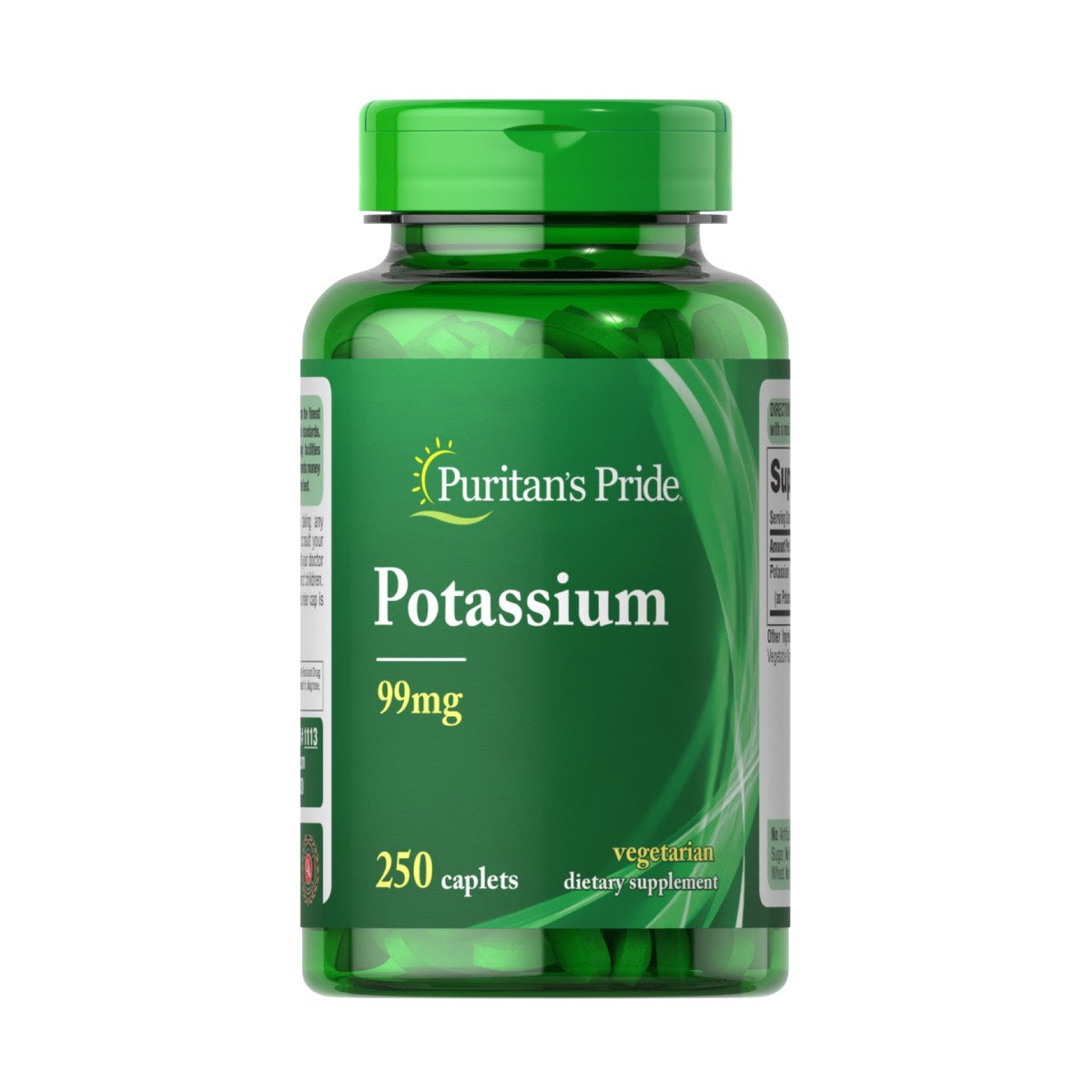 Puritan's Pride, Potassium 99 mg