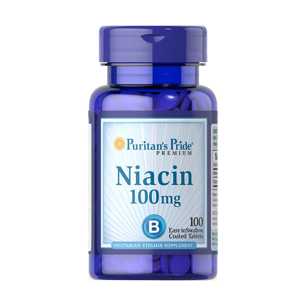Puritan's Pride, Niacin 100 mg