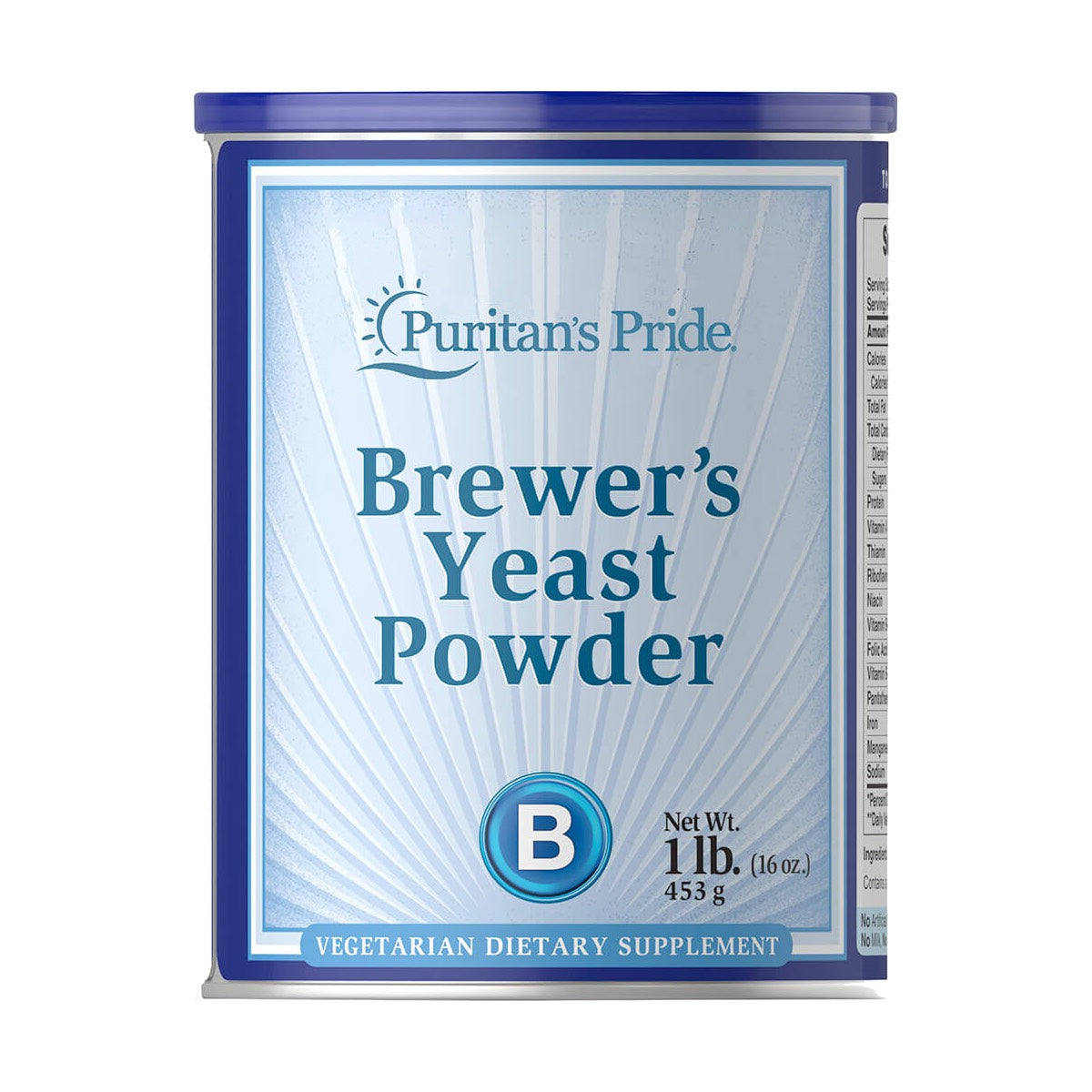Puritan's Pride, Brewer's Yeast Powder