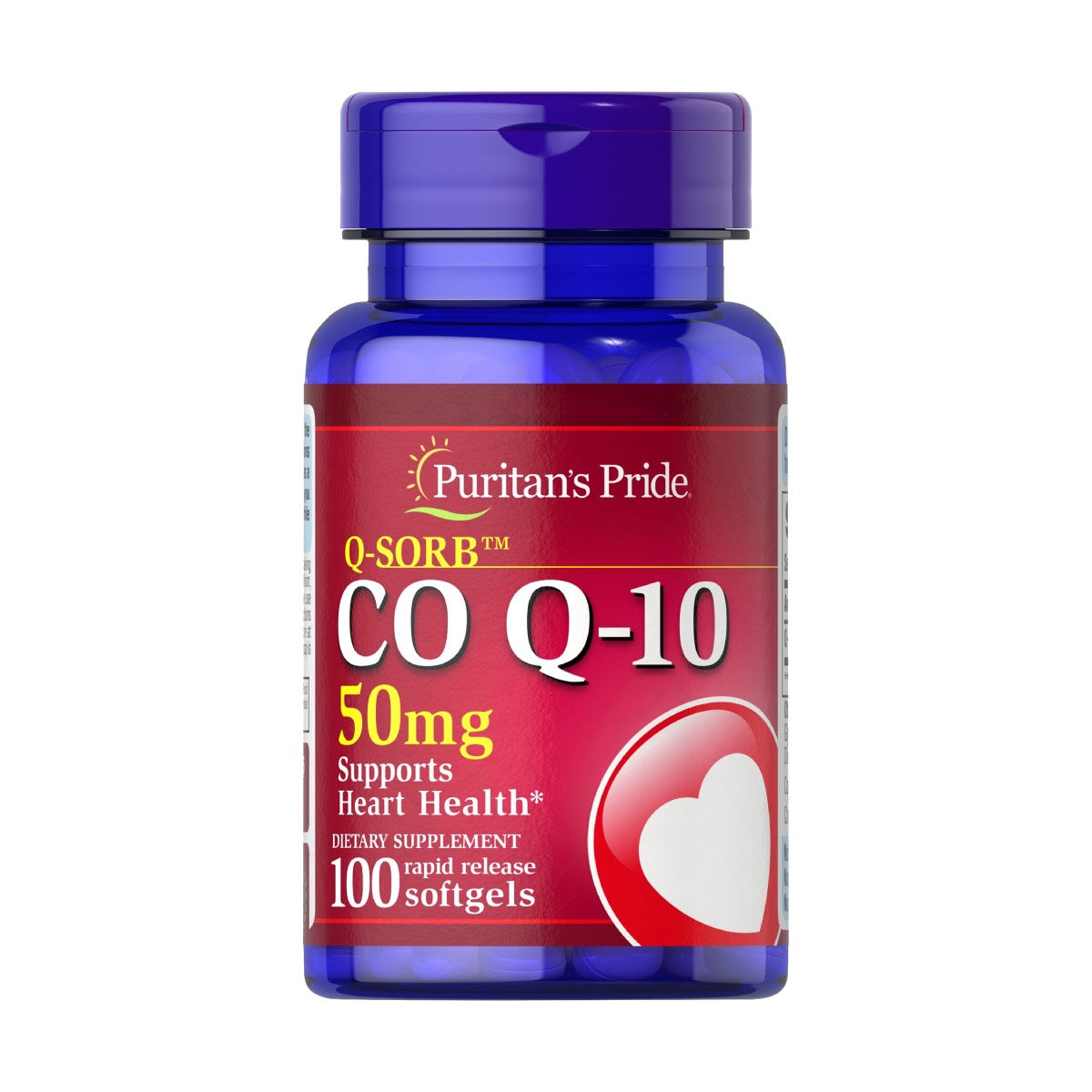 Puritans Pride, Q-SORB Co Q10 50 mg | Coq10 | Co Q 10