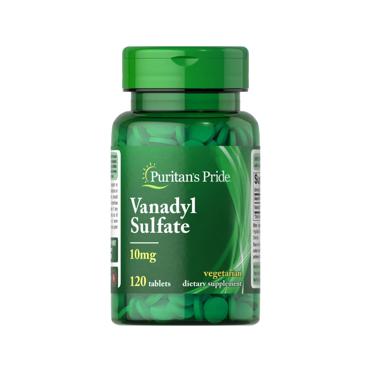 Puritan's Pride, Vanadyl Sulfate 10 mg | Puritans Pride, Sulfato de vanadil 10 mg