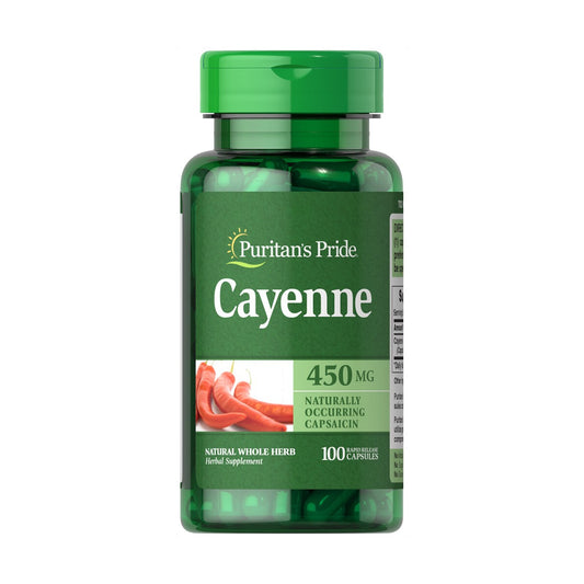 Puritan's Pride, Cayenne (Capsicum) 450 mg