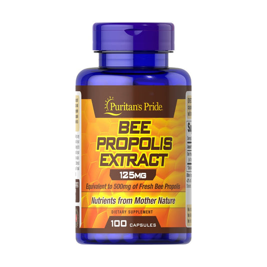 Puritan's Pride Bee Propolis 500 mg, Puritans Pride, Propóleo de abeja 500 mg
