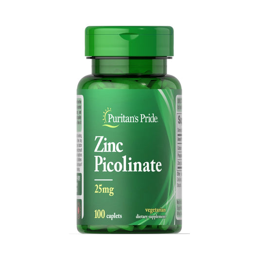 Puritan's Pride, Zinc Picolinate 25 mg