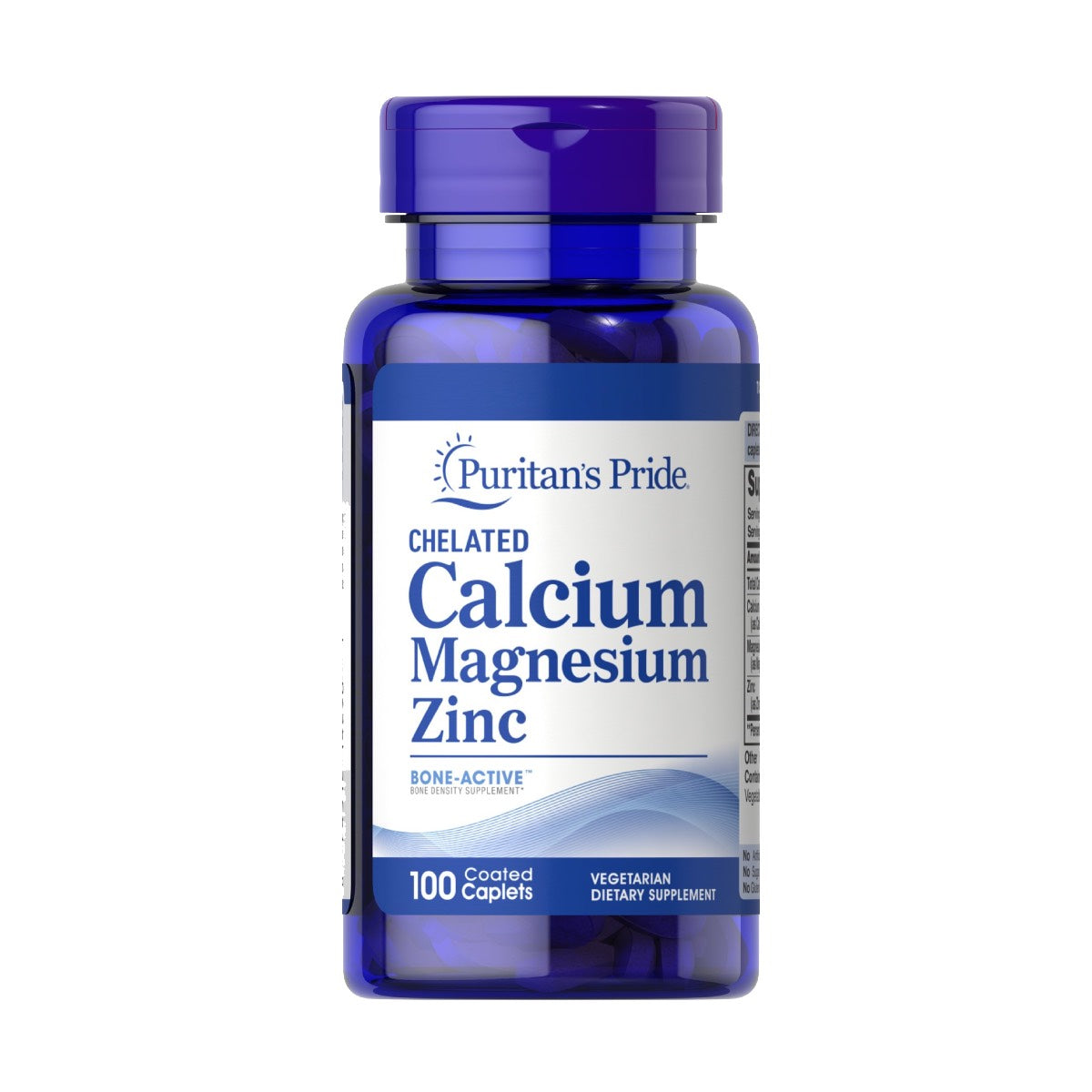 Puritan's Pride, Chelated Calcium Magnesium Zinc