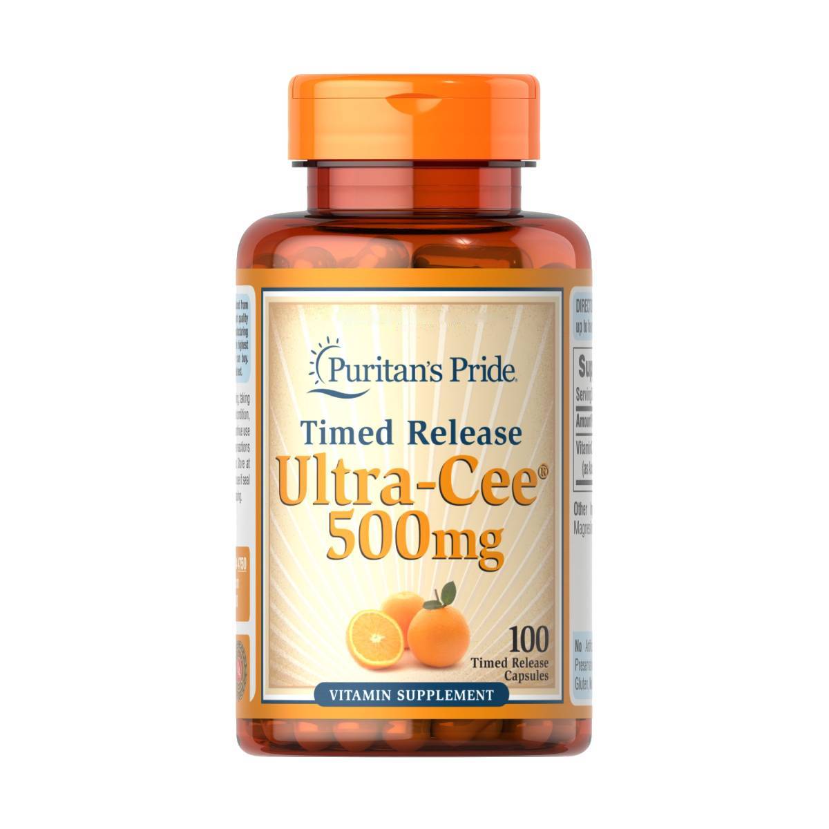 Puritan's Pride, Ultra Cee® 500 mg Time Release