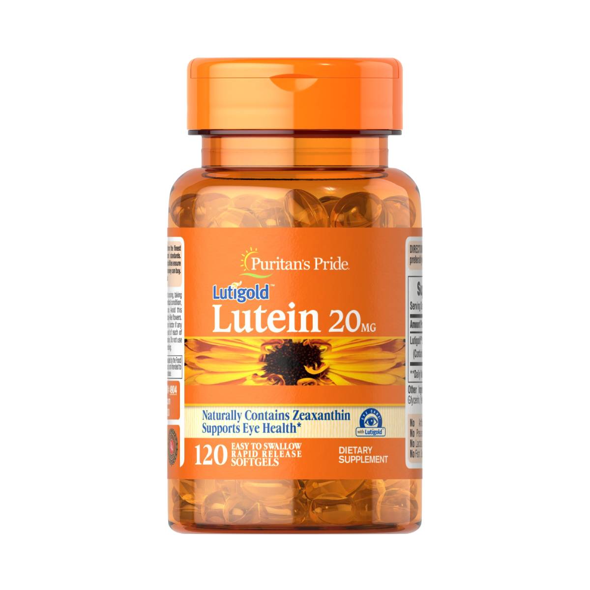 Puritan's Pride, Lutein 20 mg with Zeaxanthin