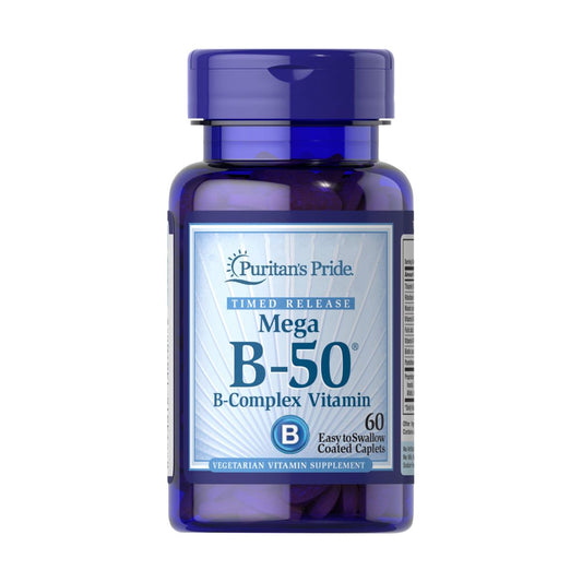 Puritan's Pride, Vitamin B-50 ® Complex Timed Release