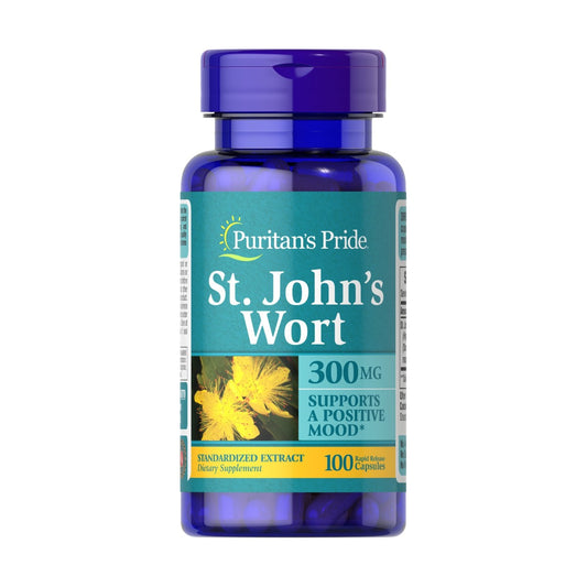 Puritan's Pride, St. John's Wort Standardized Extract 300 mg
