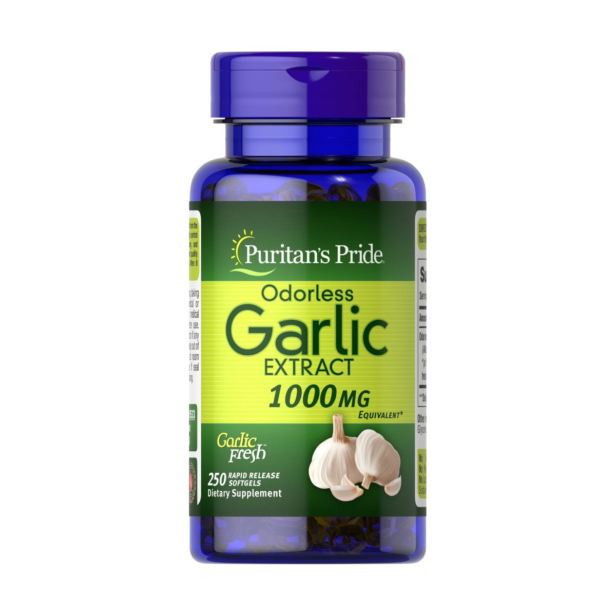 Puritan's Pride, Odorless Garlic 1000 mg