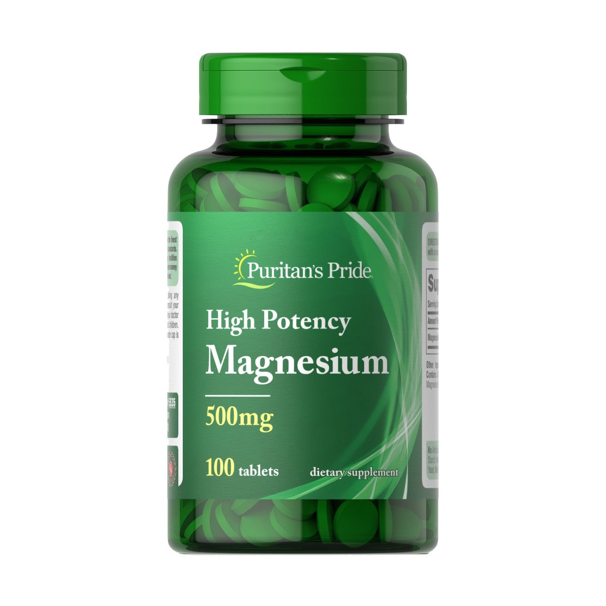 Puritans Pride, Magnesio 500 mg