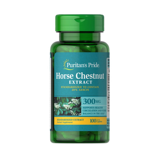 Puritan's Pride, Horse Chestnut Standardized Extract 300 mg