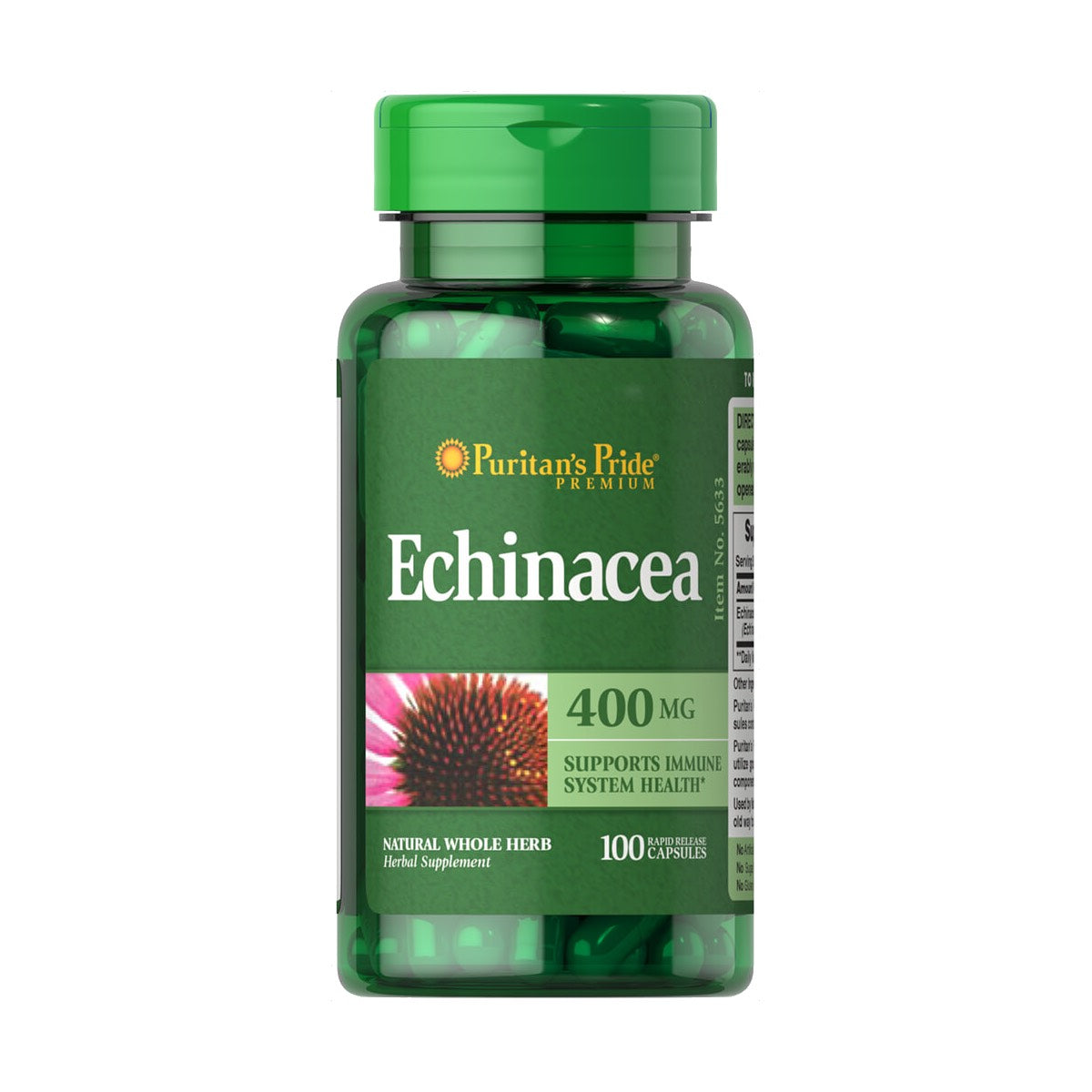 Puritan's Pride, Echinacea 400 mg