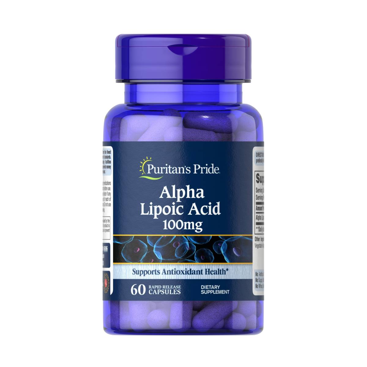 Puritan's Pride, Alpha Lipoic Acid 100 mg