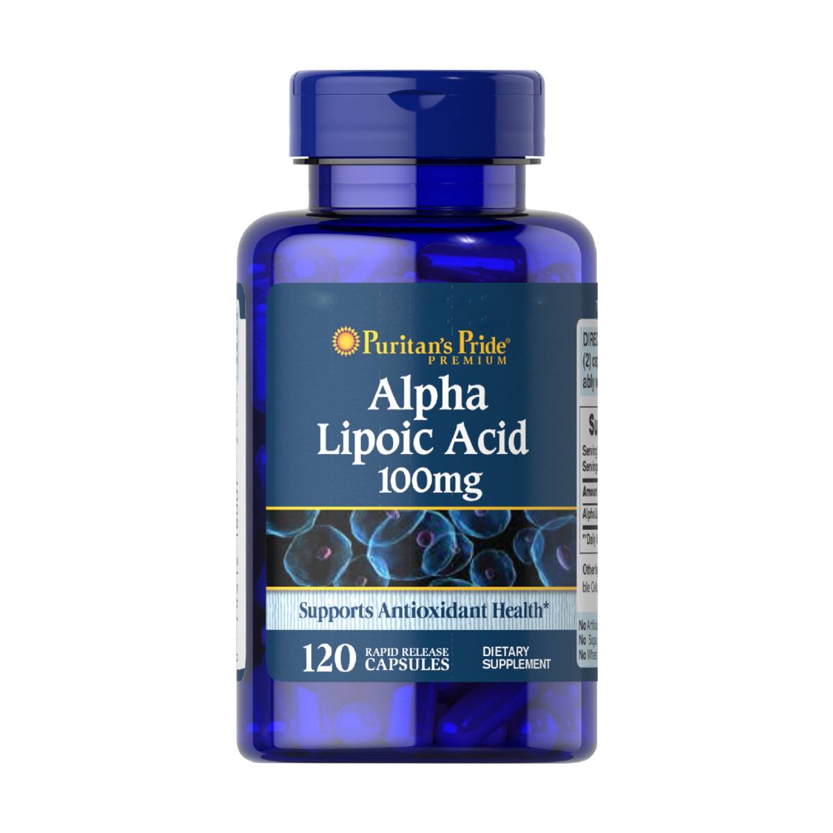 Puritan's Pride, Alpha Lipoic Acid 100 mg