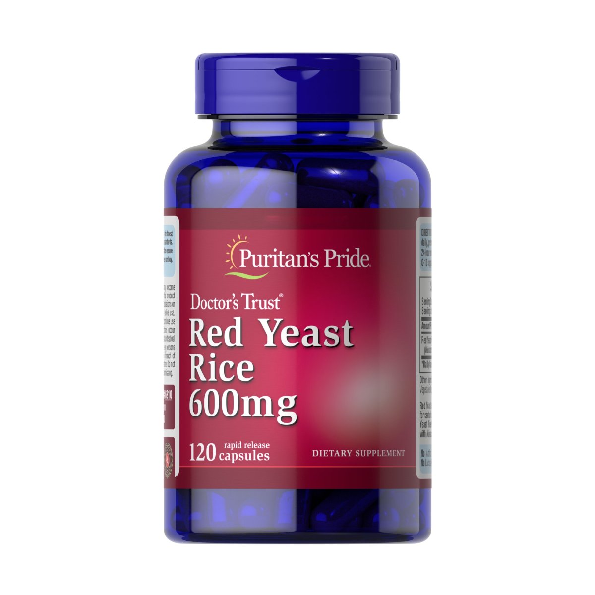 Puritan's Pride, Red Yeast Rice 600 mg