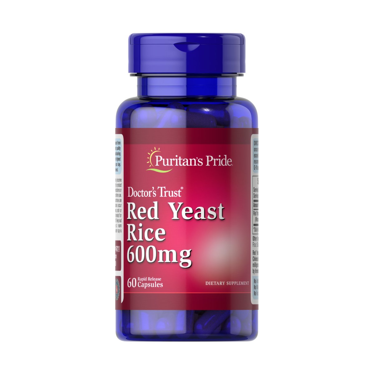 Puritan's Pride, Red Yeast Rice 600 mg