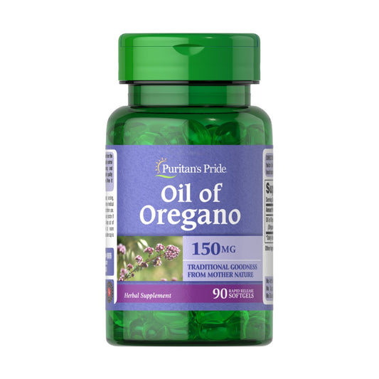 Puritan's Pride, Oil of Oregano 150 mg