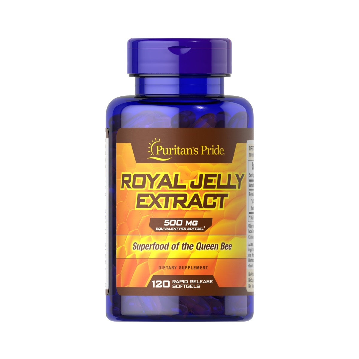 Puritan's Pride, Royal Jelly Extract 500 mg
