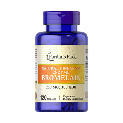 Puritan's Pride, Bromelain 250 mg 300 GDU/gram, Puritans Pride, Bromelina 250 mg 300 GDU/gramo