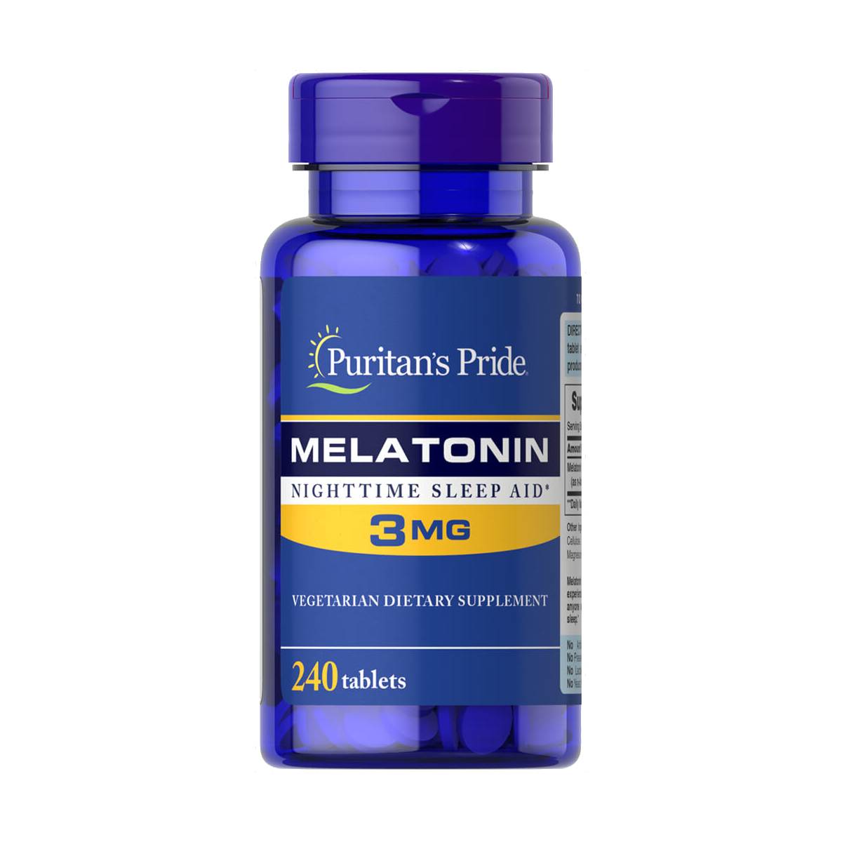 Puritan's Pride, Melatonin 3 mg
