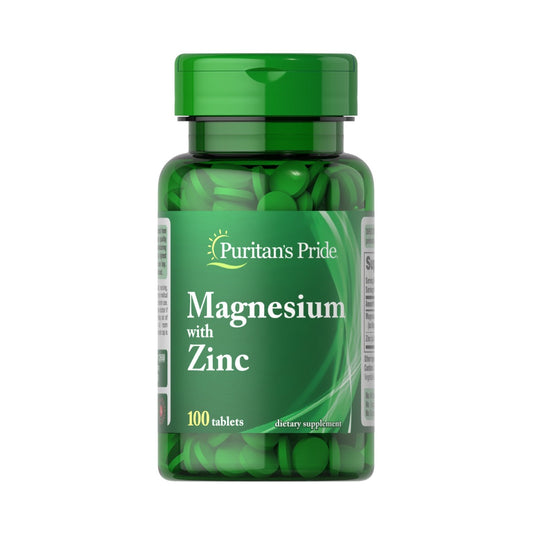 Puritan's Pride, Magnesium with Zinc
