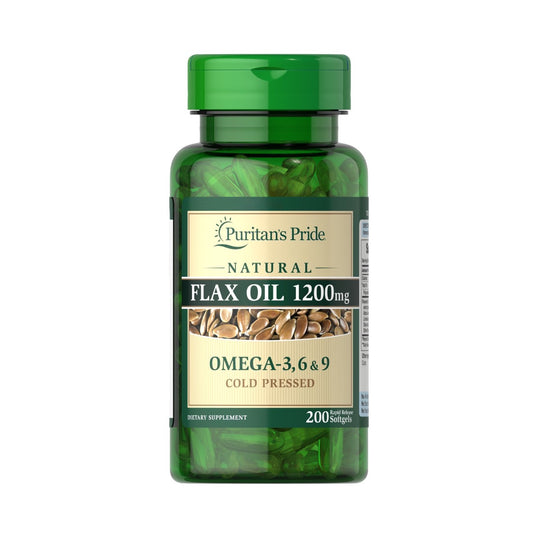 Puritan's Pride, Natural Flax Oil 1200 mg